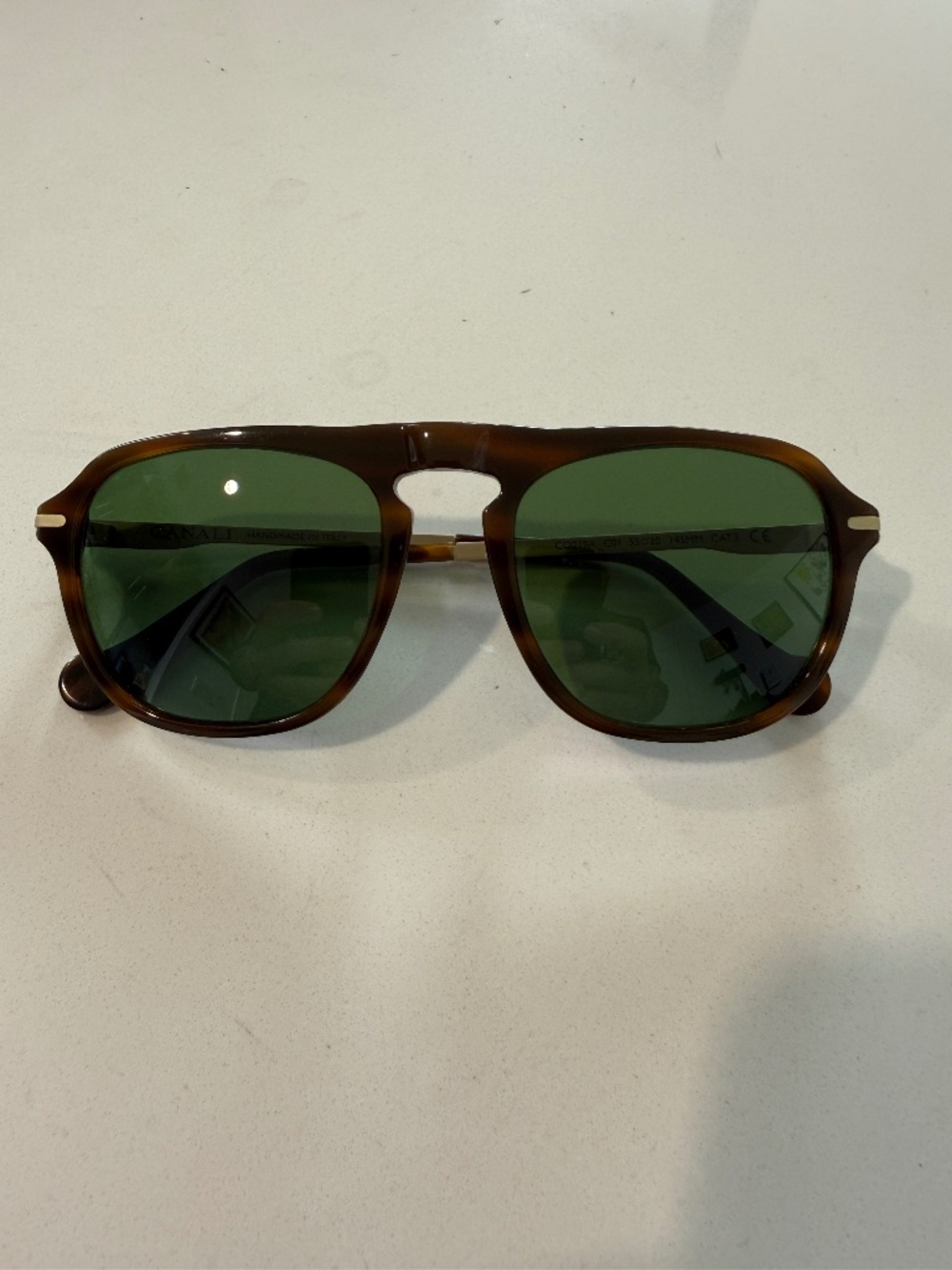 Canali CO219A Sunglasses Brown Tortoise Shell